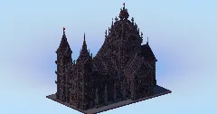 Blackstone Gothic Cathedral — Minecraft Build by LeonisBuilds (2)