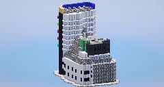 Urban Modern Block — Minecraft Build by LeonisBuilds (1)