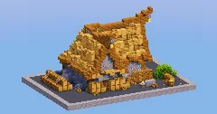 Oak Medieval Lumberjack House — Minecraft Build by LeonisBuilds (2)