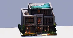Modern House — Minecraft Build by ModernCraft (1)
