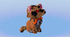 Berlioz from Disney Aristocats — Minecraft Build by LeonisBuilds (1)