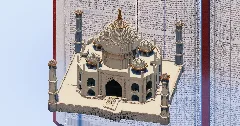 Taj Mahal — Minecraft Build by TheBibleOfBuilding (1)