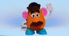 Mr Potato Head — Minecraft Build by LeonisBuilds (2)