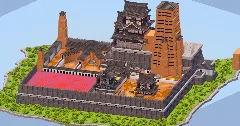Hozuki Castle 300x300 Blocks Fully Built Map, 1:1 from Boruto — Minecraft Build by LeonisBuilds (4)