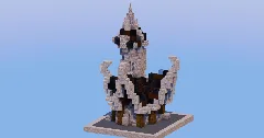 Black Medieval Fantasy House 4 — Minecraft Build by LeonisBuilds (1)