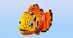 Nemo from Disney Finding Nemo — Minecraft Build by LeonisBuilds (2)