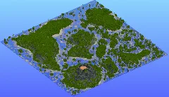 Survival Multibiome Archipelago 2000x2000 Blocks Custom Map, Volcano, Palms, Jungle, Jungle Islands, Beach, Warm ocean — Minecraft Build by LeonisBuilds (5)