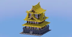 Japanese Castle Bamboo Version — Minecraft Build by LeonisBuilds (1)