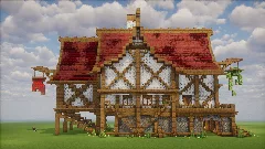 Medieval House — Minecraft Build by claraneto (5)