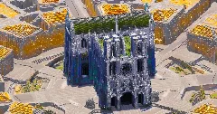 White Gothic Cathedral — Minecraft Build by GothicCathedrals (1)