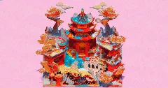 Papercraft Chinese Village — Minecraft Build by EasternRealms (1)