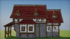 Medieval House — Minecraft Build by claraneto (3)