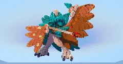 Decidueye — Minecraft Build by LeonisBuilds (2)