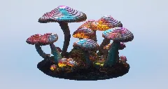 Fantasy Mushrooms — Minecraft Build by LeonisBuilds (1)