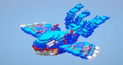 Kyogre from Pokemon — Minecraft Build by LeonisBuilds (1)