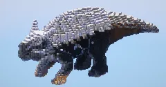 Ankylosaurus‎ — Minecraft Build by LeonisBuilds (1)