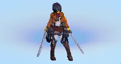 Mikasa — Minecraft Build by LeonisBuilds (1)