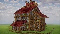 Medieval House — Minecraft Build by claraneto (4)