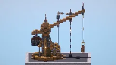 Medieval Wooden Crane — Minecraft Build by LeonisBuilds (1)