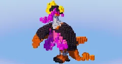 Fezandipiti from Pokemon — Minecraft Build by LeonisBuilds (1)