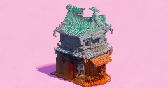 Fantasy Asian Shop — Minecraft Build by EasternRealms (2)