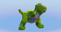 Rex from Disney Toy Story — Minecraft Build by LeonisBuilds (2)