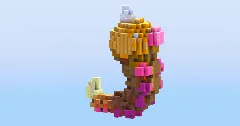 Weedle from Pokemon — Minecraft Build by LeonisBuilds (2)