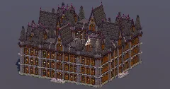 Black Gothic Castle — Minecraft Build by MellowHat (2)
