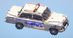 Policecar‎ — Minecraft Build by LeonisBuilds (1)