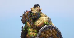 Orc Warrior‎ — Minecraft Build by LeonisBuilds (1)