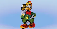 Gladstone Gander from Disney Duck Tales — Minecraft Build by LeonisBuilds (1)