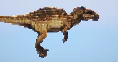 Velociraptor small — Minecraft Build by LeonisBuilds (1)