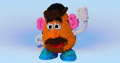 Mr Potato Head — Minecraft Build by LeonisBuilds (1)