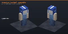 American Football Asset Download [Java + Bedrock + Blockbench] — Minecraft Resource Pack by ScorpionTeam (2)