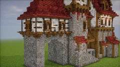 Medieval House — Minecraft Build by claraneto (2)