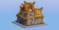 Oak Medieval House 14 — Minecraft Build by LeonisBuilds (1)