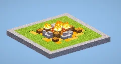 Clash of Clans Army Camp Level 1 — Minecraft Build by LeonisBuilds (1)