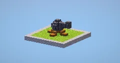 Clash of Clans Cannon Level 1 — Minecraft Build by LeonisBuilds (2)