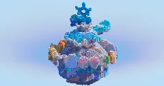 Terastal Terapagos — Minecraft Build by LeonisBuilds (2)