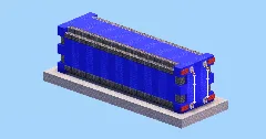 Blue Container — Minecraft Build by LeonisBuilds (2)