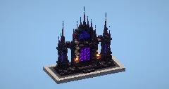 Gothic Nether Portal — Minecraft Build by LeonisBuilds (1)