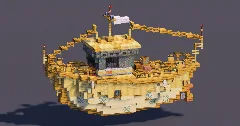 Birch Fishing Boat — Minecraft Build by MellowHat (1)