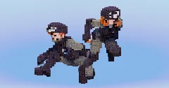 New Team Plasma Grunts from Pokemon — Minecraft Build by LeonisBuilds (1)