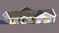 Modern Suburban Ranch House | Family Home — Minecraft Build by RaekonBuilds (2)