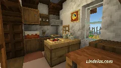 Elven House #3 (Java/Bedrock) — Minecraft Build by Lindolas (4)