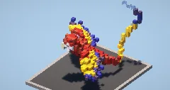 Red Parrot — Minecraft Build by LeonisBuilds (4)