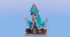 Cyan Medieval Fantasy House 1 — Minecraft Build by LeonisBuilds (1)
