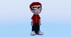 Steve Smith from American Dad — Minecraft Build by LeonisBuilds (1)