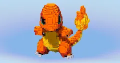 Charmander from Pokemon — Minecraft Build by LeonisBuilds (2)