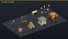 Beekeeper's Meadow Asset [Java + Bedrock + Blockbench] — Minecraft Resource Pack by ScorpionTeam (1)